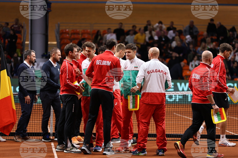 Пловдив - тенис на корт -  купа „Дейвис“ - церемония по откриването