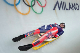 APTOPIX Milan Cortina Olympics Luge