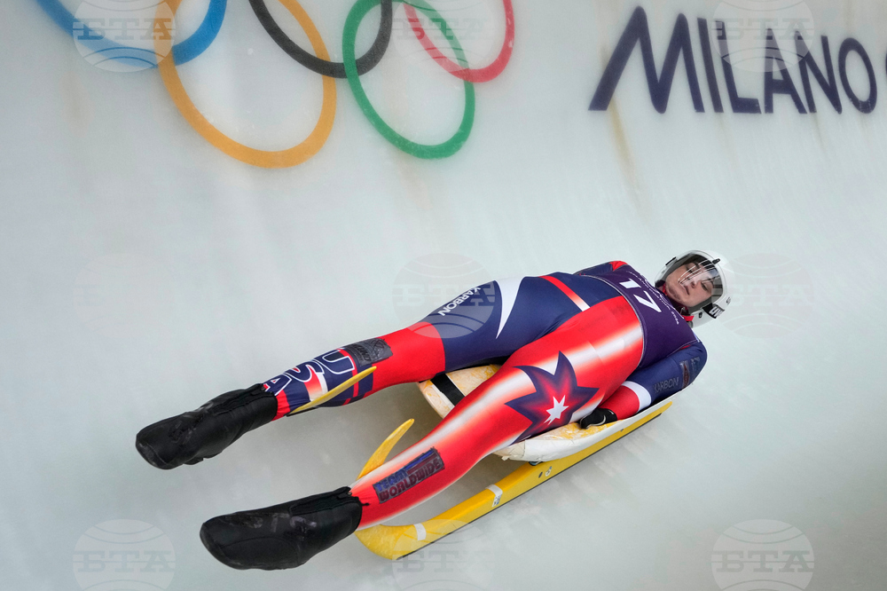 APTOPIX Milan Cortina Olympics Luge