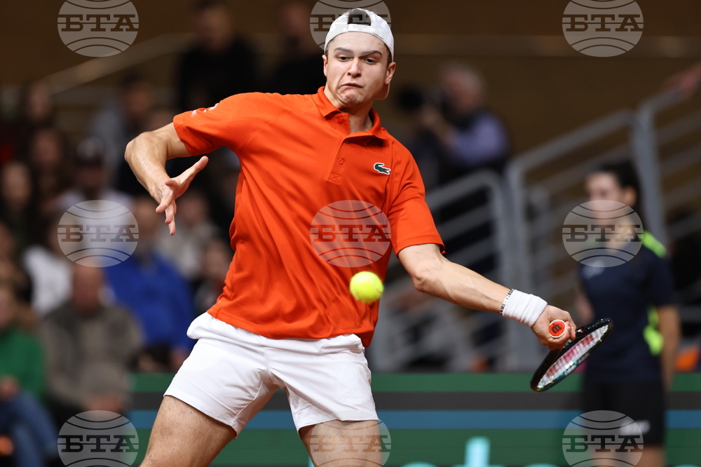 Пловдив - тенис на корт - купа „Дейвис“ - България - Белгия