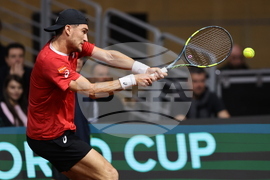 Пловдив - тенис на корт - купа „Дейвис“ - България - Белгия