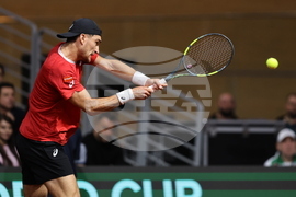 Пловдив - тенис на корт - купа „Дейвис“ - България - Белгия