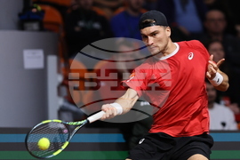 Пловдив - тенис на корт - купа „Дейвис“ - България - Белгия