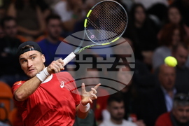 Пловдив - тенис на корт - купа „Дейвис“ - България - Белгия