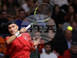 Пловдив - тенис на корт - купа „Дейвис“ - България - Белгия