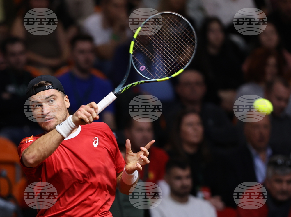 Пловдив - тенис на корт - купа „Дейвис“ - България - Белгия