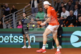 Пловдив - тенис на корт - купа „Дейвис“ - България - Белгия