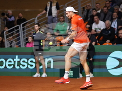 Пловдив - тенис на корт - купа „Дейвис“ - България - Белгия