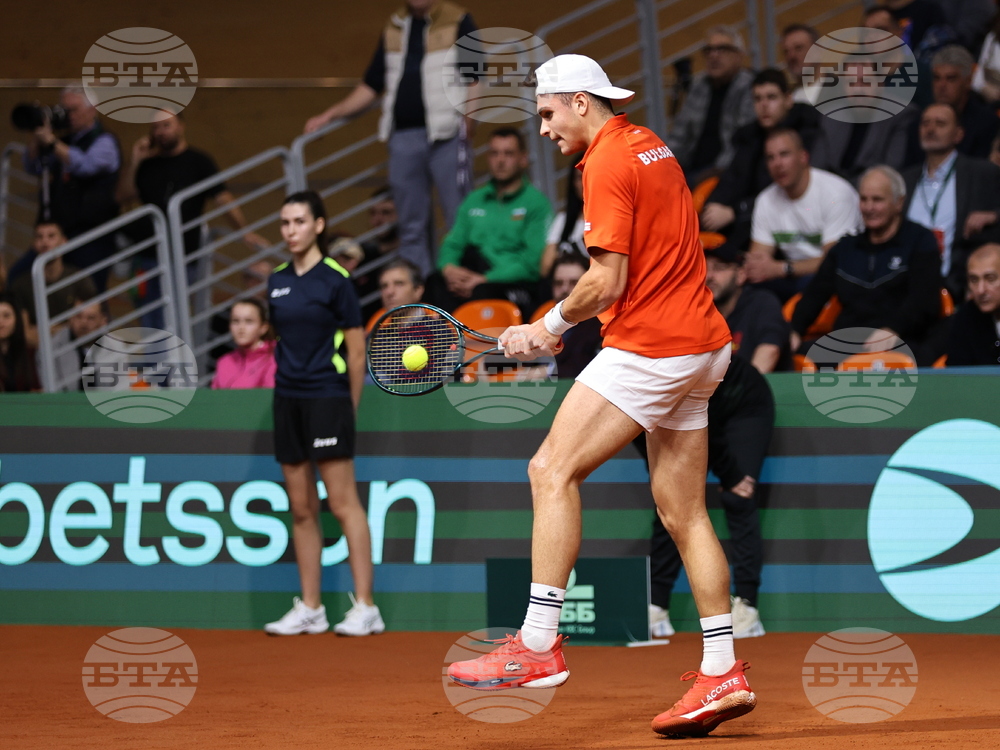 Пловдив - тенис на корт - купа „Дейвис“ - България - Белгия