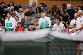 Пловдив - тенис на корт - купа „Дейвис“ - България - Белгия