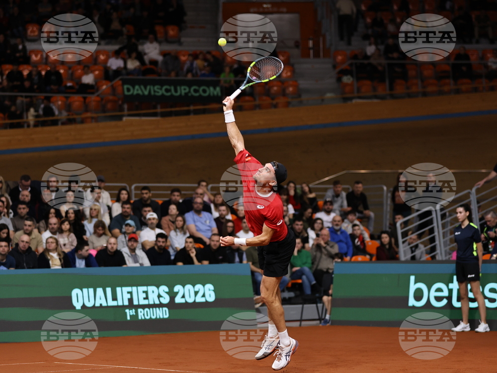 Пловдив - тенис на корт - купа „Дейвис“ - България - Белгия