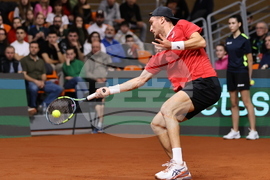 Пловдив - тенис на корт - купа „Дейвис“ - България - Белгия