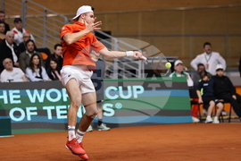 Пловдив - тенис на корт - купа „Дейвис“ - България - Белгия