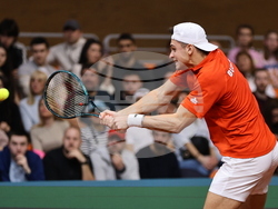 Пловдив - тенис на корт - купа „Дейвис“ - България - Белгия