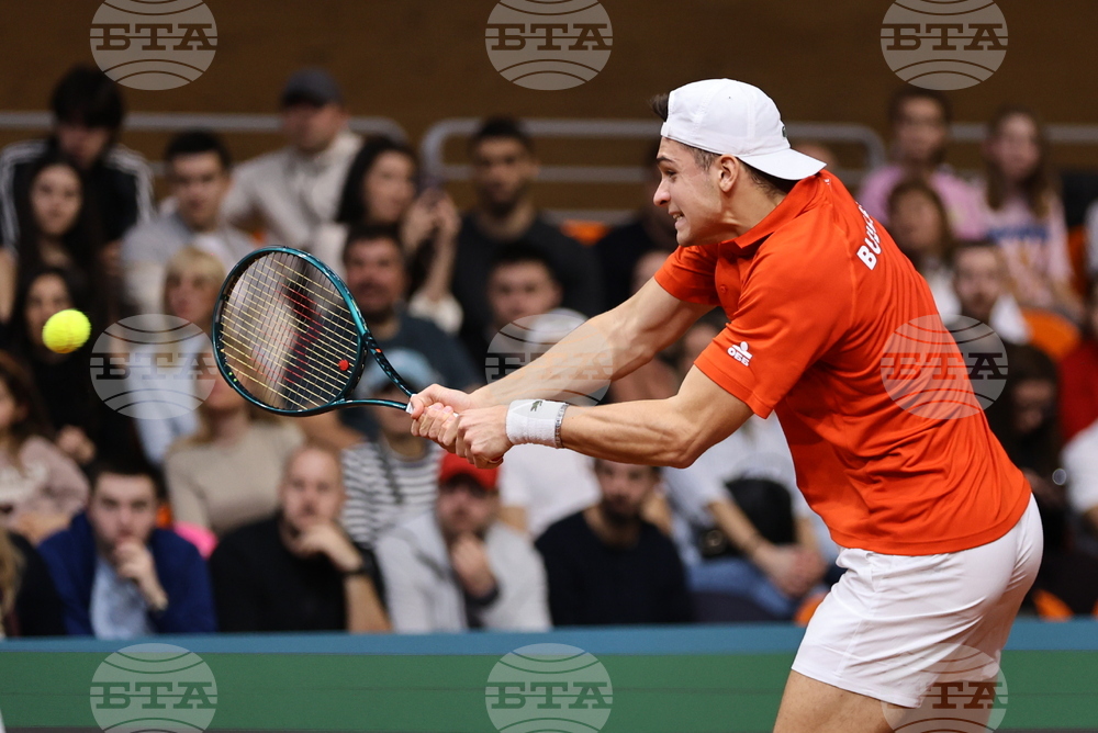 Пловдив - тенис на корт - купа „Дейвис“ - България - Белгия