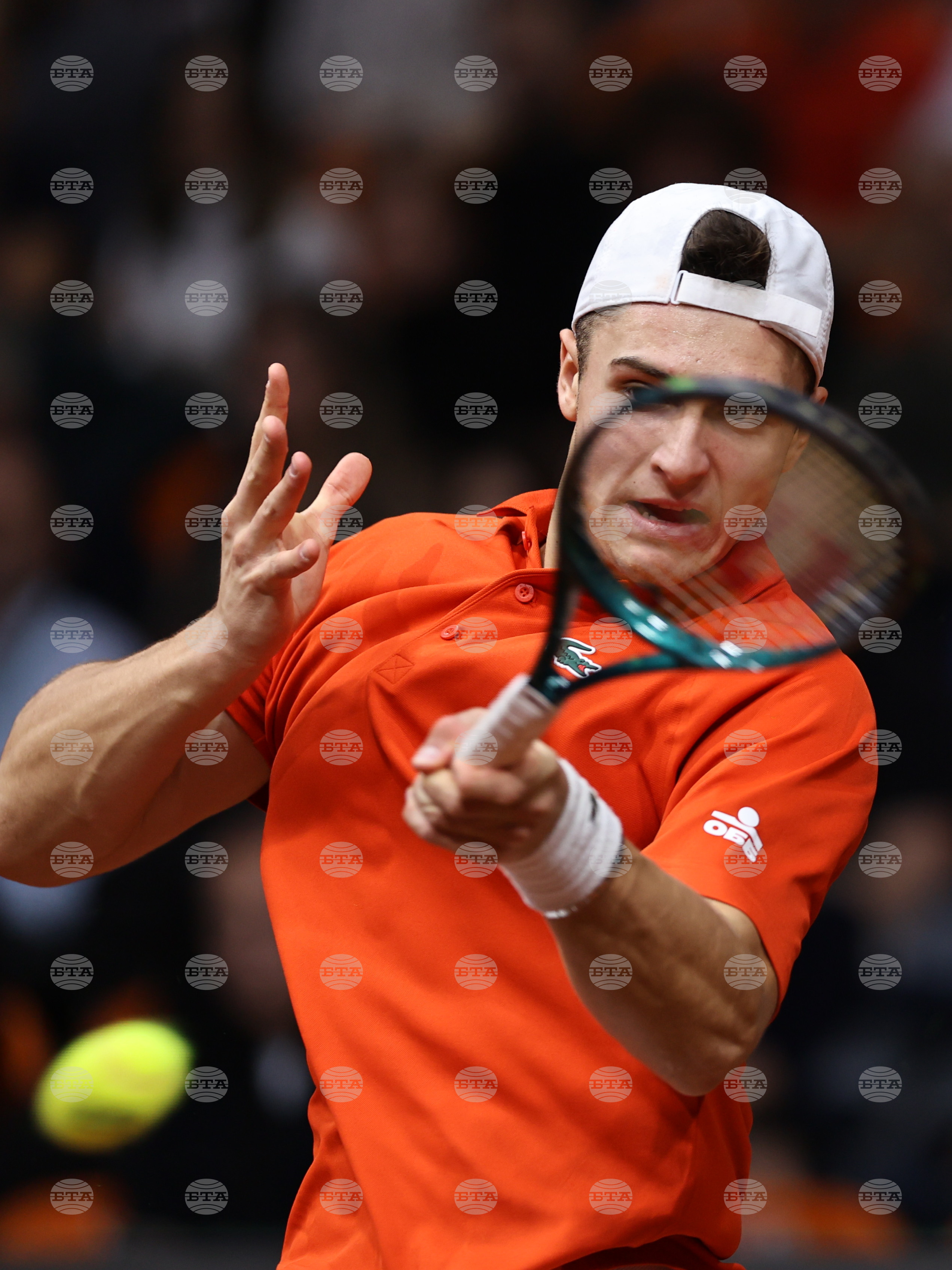 Пловдив - тенис на корт - купа „Дейвис“ - България - Белгия