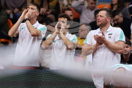 Пловдив - тенис на корт - купа „Дейвис“ - България - Белгия