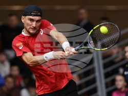 Пловдив - тенис на корт - купа „Дейвис“ - България - Белгия