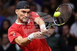 Пловдив - тенис на корт - купа „Дейвис“ - България - Белгия