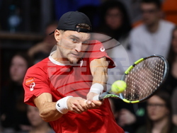 Пловдив - тенис на корт - купа „Дейвис“ - България - Белгия