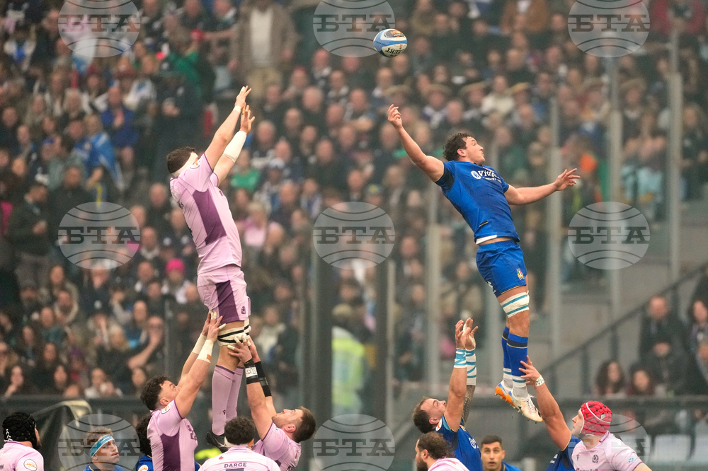 Italy Scotland Six Nations Rugby