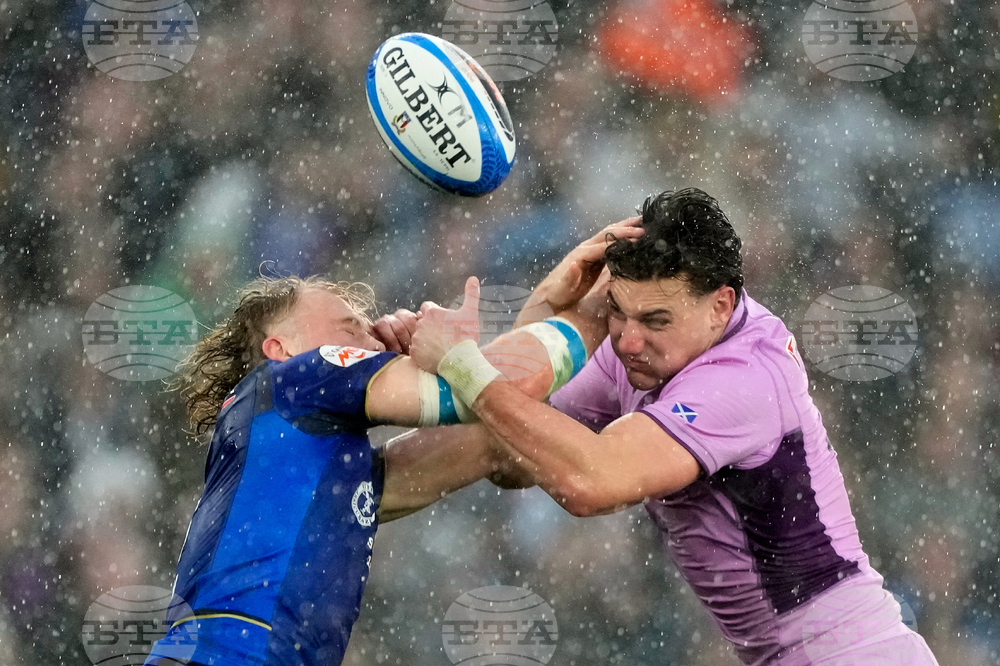 APTOPIX Italy Scotland Six Nations Rugby