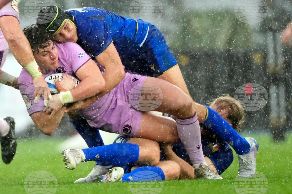 Italy Scotland Six Nations Rugby