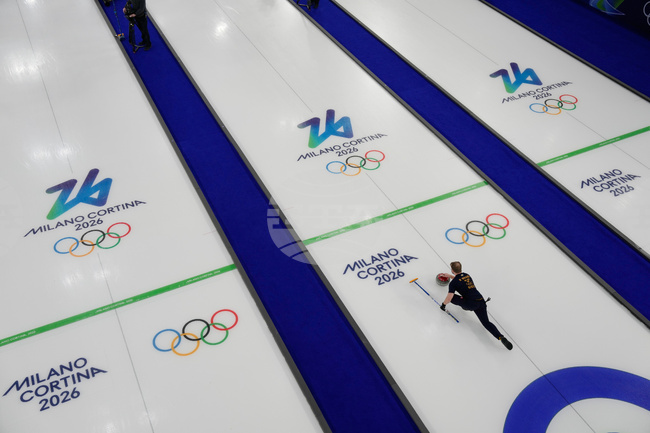 APTOPIX Milan Cortina Olympics Curling