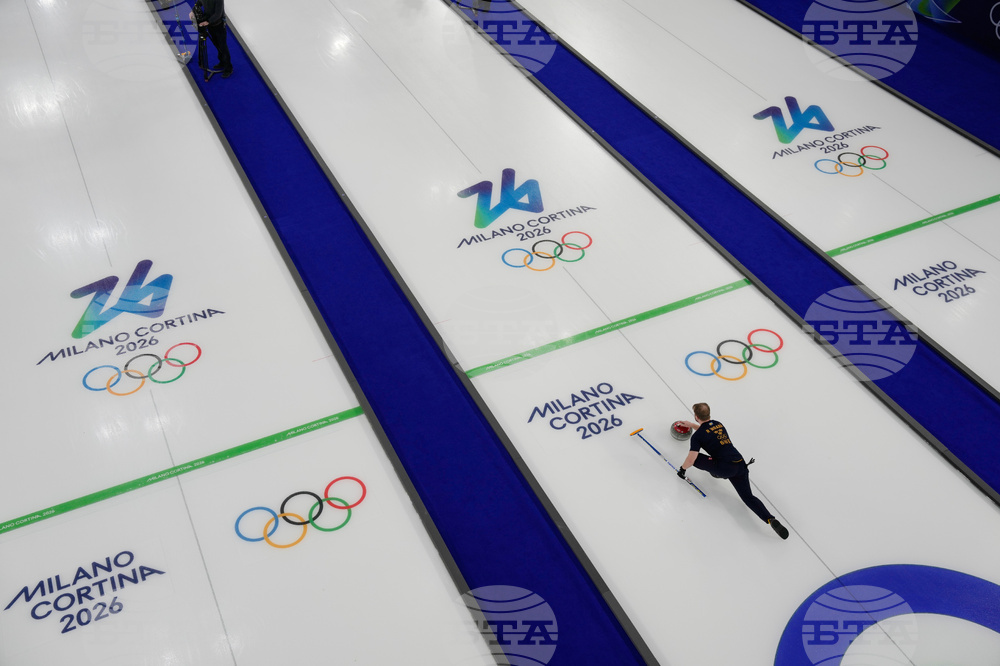 APTOPIX Milan Cortina Olympics Curling