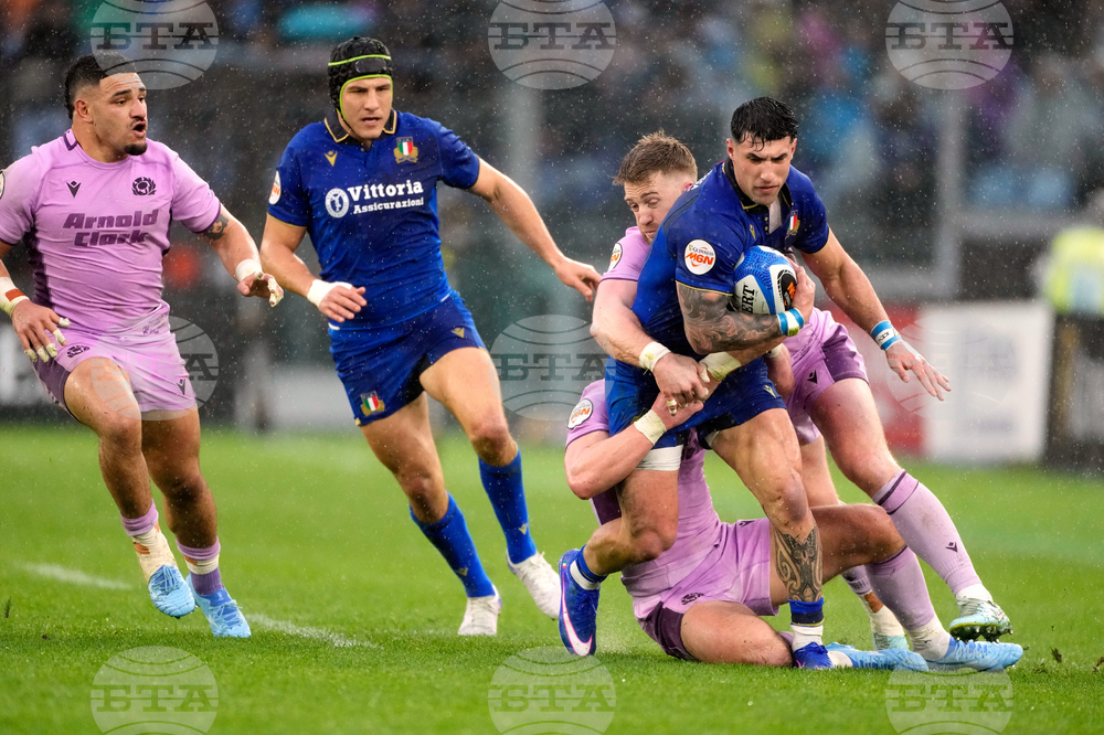 Italy Scotland Six Nations Rugby