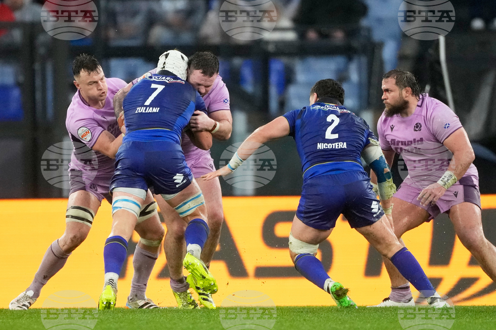 Italy Scotland Six Nations Rugby