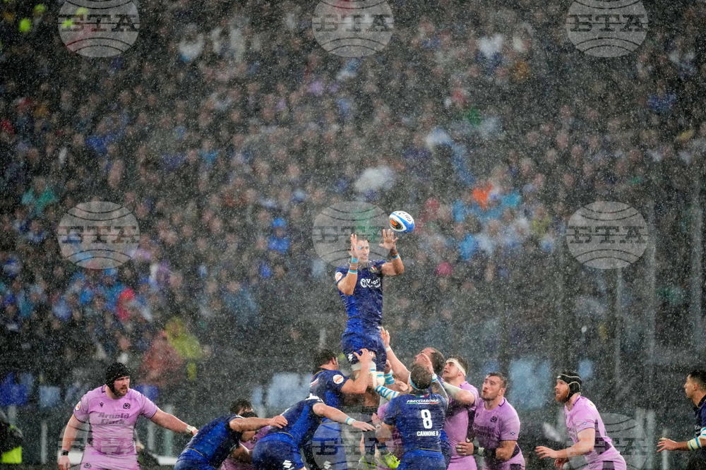 Italy Scotland Six Nations Rugby