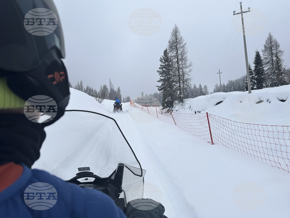 Milan Cortina Winter Olympics Uber Snowmobile