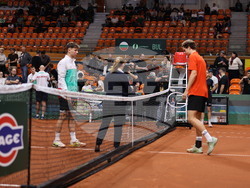 Пловдив - тенис на корт - купа „Дейвис“ - България - Белгия