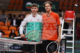 Пловдив - тенис на корт - купа „Дейвис“ - България - Белгия