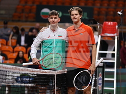 Пловдив - тенис на корт - купа „Дейвис“ - България - Белгия