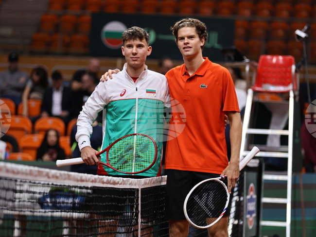 Пловдив - тенис на корт - купа „Дейвис“ - България - Белгия