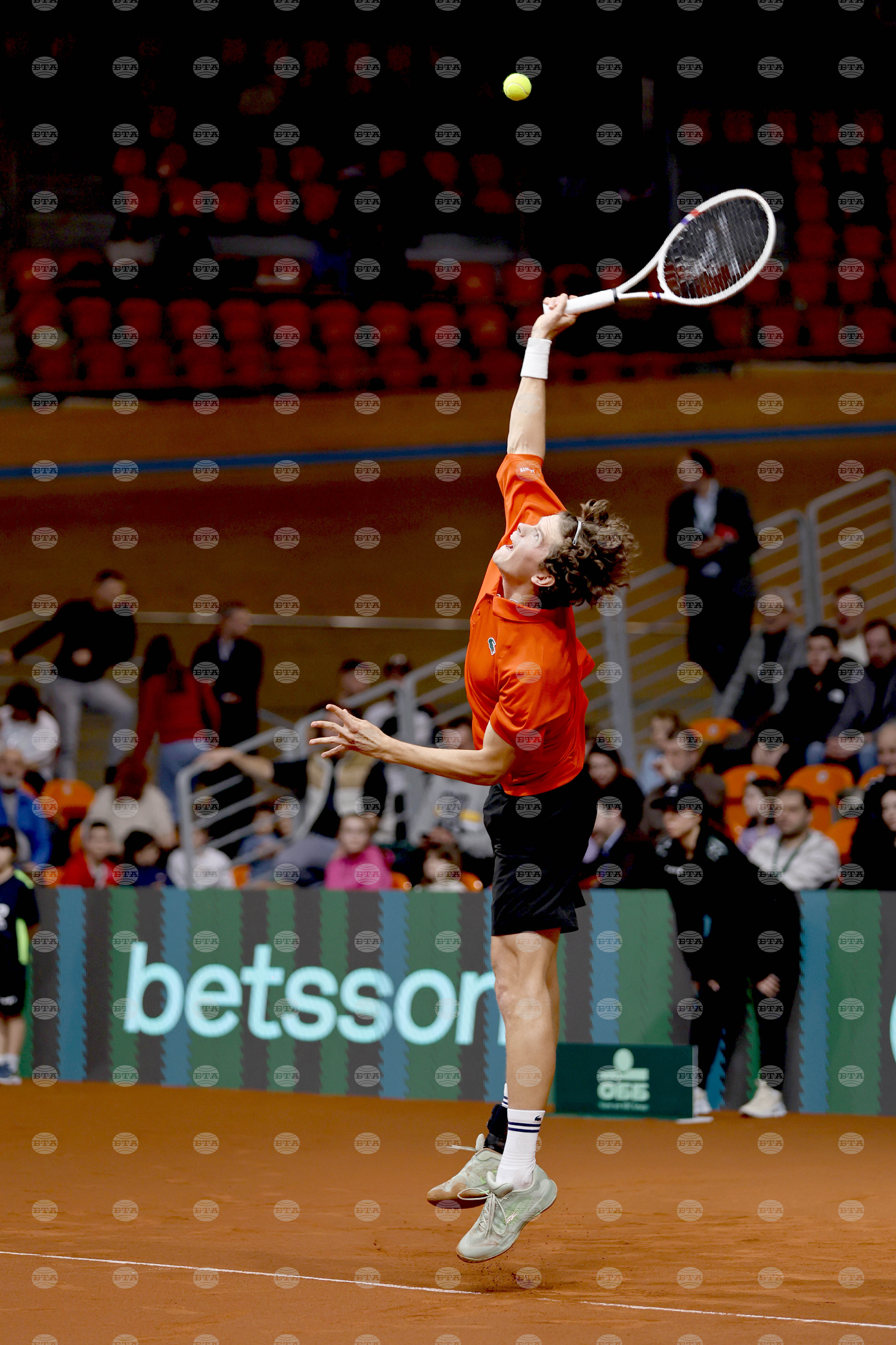 Пловдив - тенис на корт - купа „Дейвис“ - България - Белгия