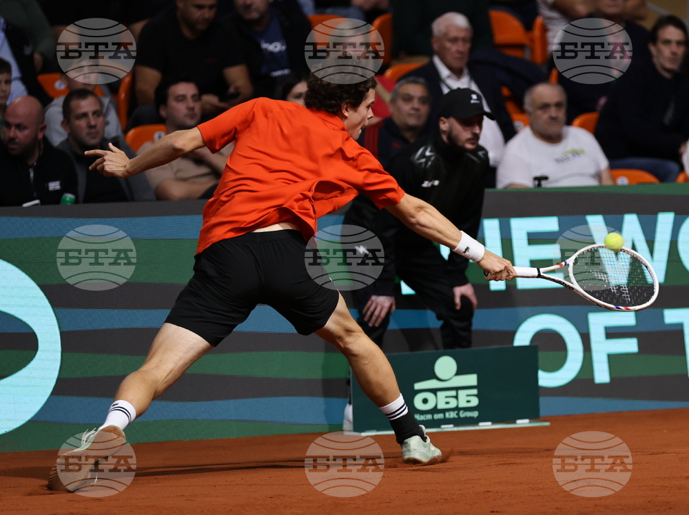 Пловдив - тенис на корт - купа „Дейвис“ - България - Белгия