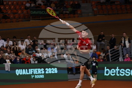 Пловдив - тенис на корт - купа „Дейвис“ - България - Белгия