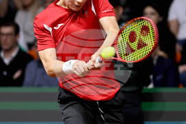 Пловдив - тенис на корт - купа „Дейвис“ - България - Белгия