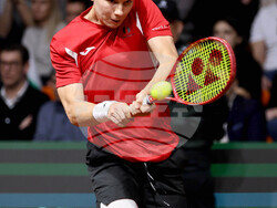 Пловдив - тенис на корт - купа „Дейвис“ - България - Белгия