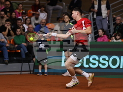 Пловдив - тенис на корт - купа „Дейвис“ - България - Белгия