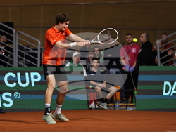 Пловдив - тенис на корт - купа „Дейвис“ - България - Белгия