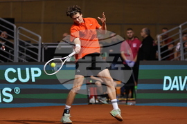 Пловдив - тенис на корт - купа „Дейвис“ - България - Белгия