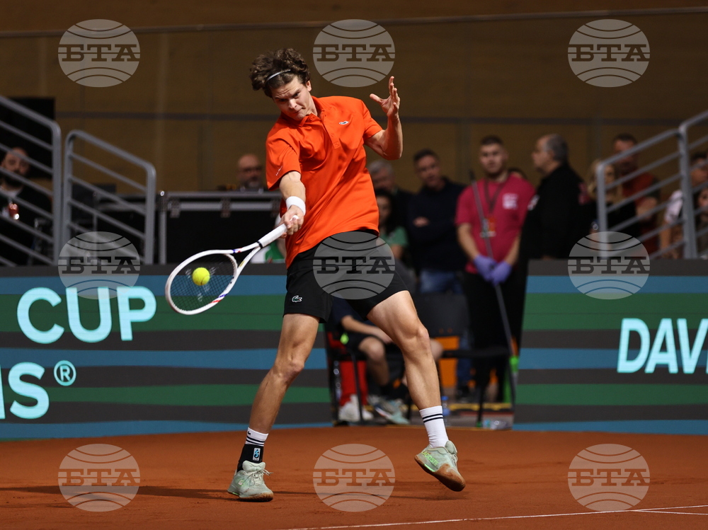 Пловдив - тенис на корт - купа „Дейвис“ - България - Белгия