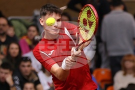 Пловдив - тенис на корт - купа „Дейвис“ - България - Белгия