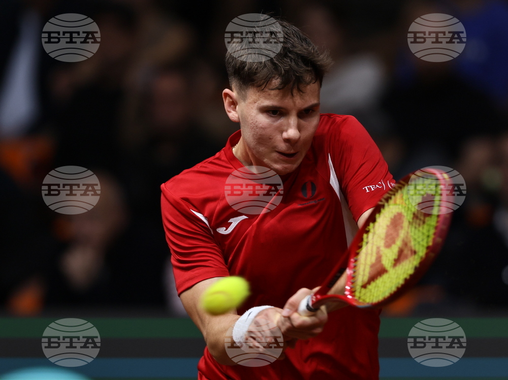 Пловдив - тенис на корт - купа „Дейвис“ - България - Белгия