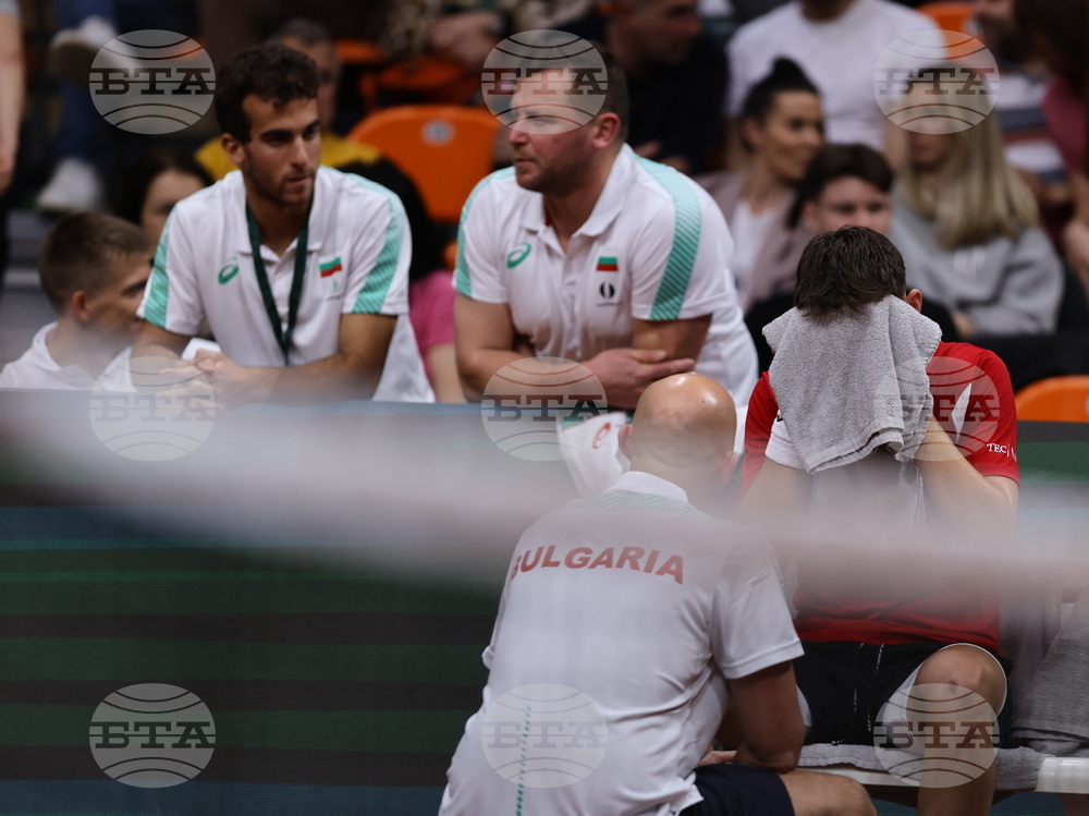 Пловдив - тенис на корт - купа „Дейвис“ - България - Белгия