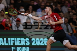 Пловдив - тенис на корт - купа „Дейвис“ - България - Белгия